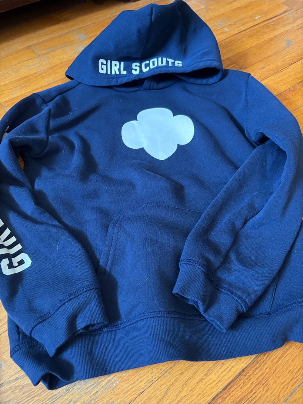 Girl Scouts Navy Blue Pullover Hoodie